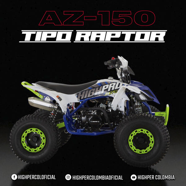 CUATRIMOTO AZ-150 TIPO RAPTOR